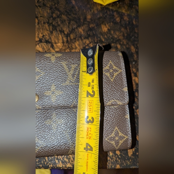 Louis Vuitton Sarah Monogram Wallet with COA Brown VGUC - Picture 3 of 16